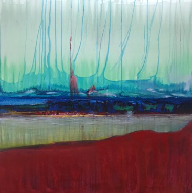 Malerei mit dem Titel "“Meer”" von Dirk Thienpont, Original-Kunstwerk, Acryl