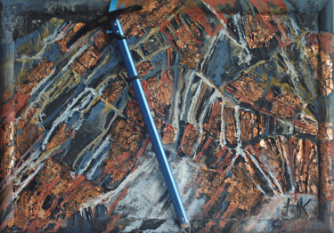 Картина под названием "Перевал Джалпакол С…" - Nadezhda Kurakova, Подлинное произведение искусства, Масло