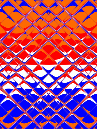 Arte digitale intitolato "Oranje" da Kurotory, Opera d'arte originale, Lavoro digitale 2D