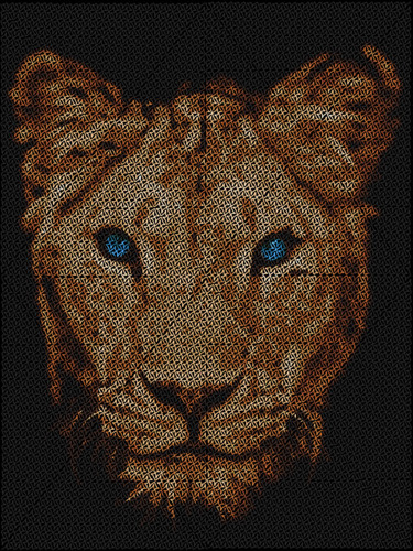Blue eyes Digitale Künste mit dem Titel "Blue eyes" von Kurotory, Original-Kunstwerk, 2D Digital Work