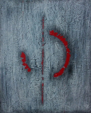 Картина под названием "Merga" - Likos Klee, Подлинное произведение искусства, Акрил