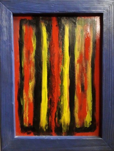 Painting titled "Botein" by Likos Klee, Original Artwork, Lacquer