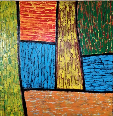 Картина под названием "Miram" - Likos Klee, Подлинное произведение искусства, Акрил