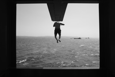 Photography titled "I JUST JUMP ON TRAM…" by Batuhan Kurt, Original Artwork, Digital Photography