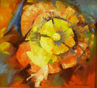 Картина под названием "Музыка цвета" - Сергей Ефремов, Подлинное произведение искусства