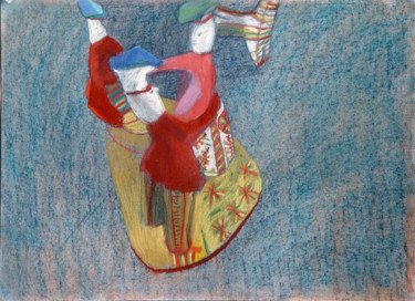 Картина под названием "Любота." - Наталья Кузнецова, Подлинное произведение искусства, Пастель