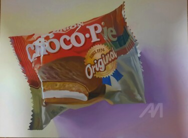 Painting titled "Still life" by Вадим Кузнецов, Original Artwork, Oil