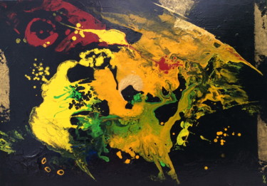 Painting titled "Animal's" by Kyo Pépin, Original Artwork