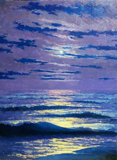 Malerei mit dem Titel "sea" von Kyrylo Bondarenko, Original-Kunstwerk, Acryl