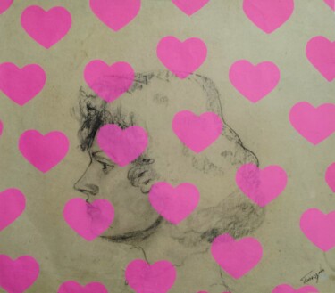 Pittura intitolato "Andy Warhol 1" da Kyrylo Bondarenko, Opera d'arte originale, Acrilico