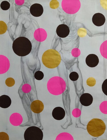 제목이 "Jeff Koons 3"인 미술작품 Kyrylo Bondarenko로, 원작, 아크릴