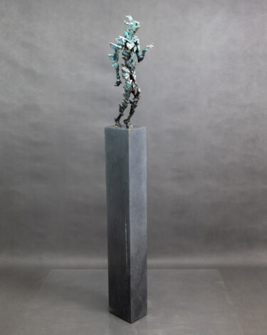 Sculpture intitulée "MARCED II" par Konrad Ziolkowski, Œuvre d'art originale, Bronze