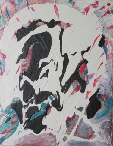 Картина под названием "Enigme" - L'Artiphaine Hj Helleboid, Подлинное произведение искусства, Акрил Установлен на Деревянная…
