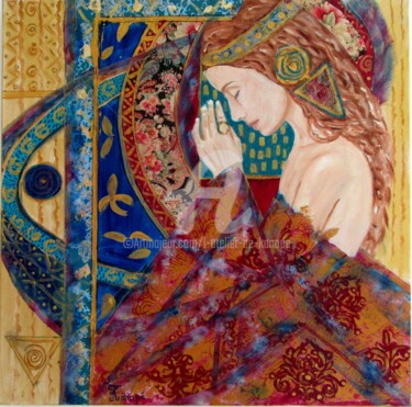 Peinture intitulée "Ephée" par L'Atelier De Kanopé, Œuvre d'art originale, Acrylique