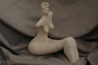 Sculpture titled "121_ARIA" by L'Atelier De Nanou, Original Artwork, Terra cotta