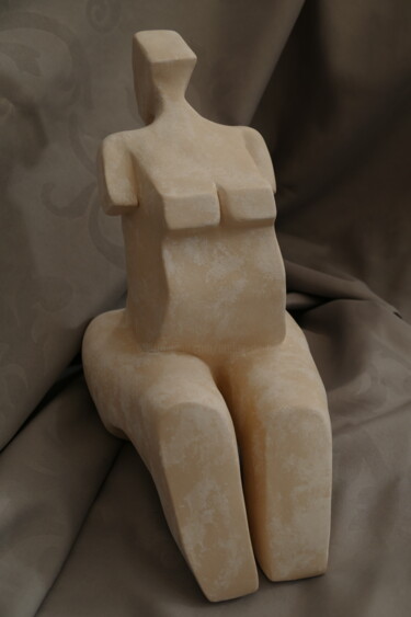 Sculpture titled "122_IVRESSE" by L'Atelier De Nanou, Original Artwork, Terra cotta