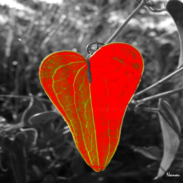 Arts numériques intitulée "Tendresse" par L'Atelier De Nanou, Œuvre d'art originale, Photo montage