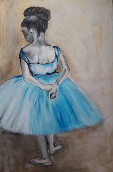 Schilderij getiteld "Ballerina" door Liesbeth Dingboom, Origineel Kunstwerk, Acryl