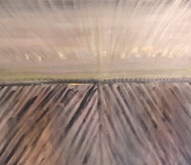 Картина под названием "Deuil" - L.Kissner, Подлинное произведение искусства, Масло