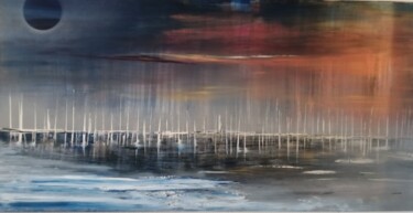 Картина под названием "Naa edilli Bay" - L.Kissner, Подлинное произведение искусства, Акрил