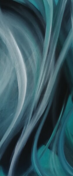 Картина под названием "Ombre d'Azur" - L.Kissner, Подлинное произведение искусства, Масло