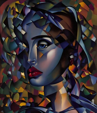 Digital Arts titled "Jaydaa" by L.Roche, Original Artwork, Acrylic