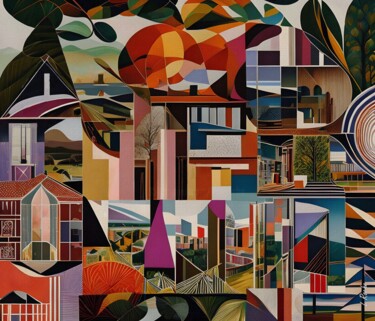 "Apartamento en el S…" başlıklı Tablo L.Roche tarafından, Orijinal sanat, Akrilik