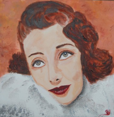 Painting titled "Réchauffe les étoil…" by La Babssy, Original Artwork