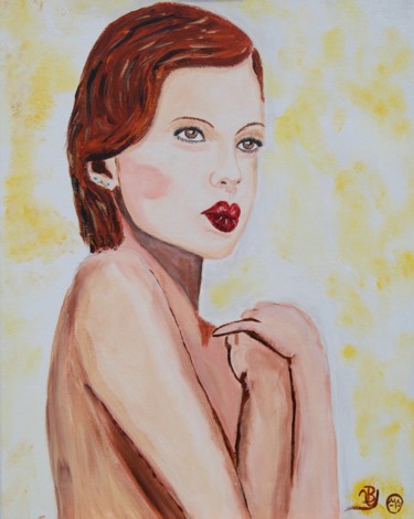 Painting titled "Passion de coeur" by La Babssy, Original Artwork