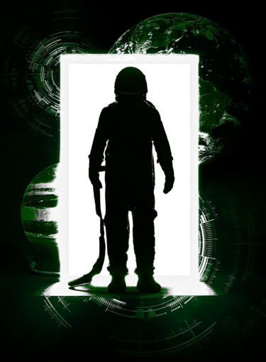 Astro Digital Arts titled "Astro" by Aerthys, Original Art, Photo Montage