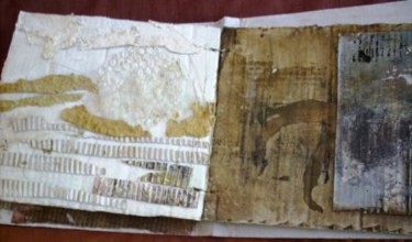 Collages intitolato "book of Cardboard,…" da Sabrina Carletti, Opera d'arte originale