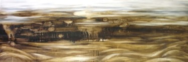 Pittura intitolato "segmento dune" da Sabrina Carletti, Opera d'arte originale
