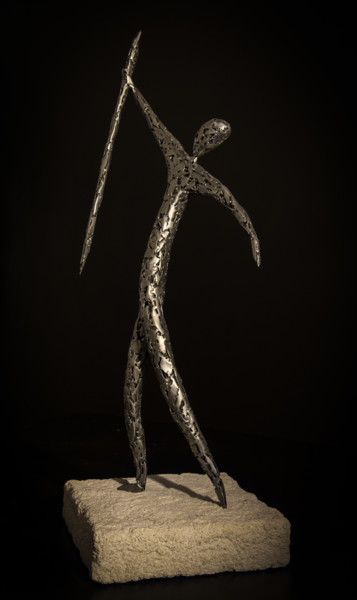 Escultura titulada "HEALING" por Labrune, Obra de arte original, Metales