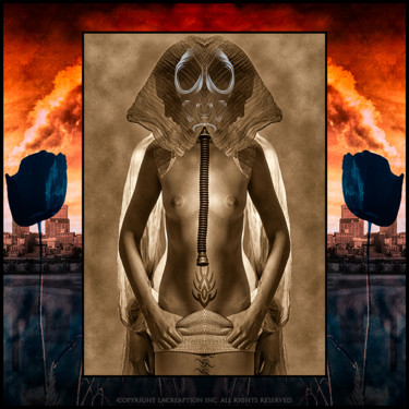 Arts numériques intitulée "Pollution" par Lacreaption, Œuvre d'art originale, Photo montage