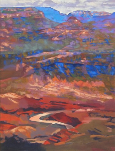 Pintura titulada "Colorado" por Lada Korobeynikova, Obra de arte original