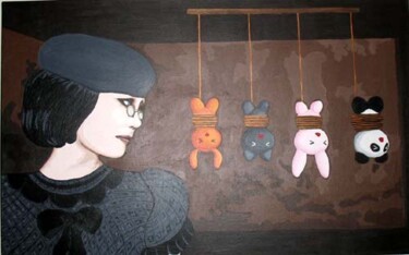Цифровое искусство под названием "Les petites victimes" - Lady Caviar, Подлинное произведение искусства