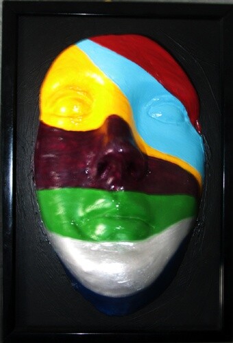 Sculpture titled "arcenciel.jpg" by Lady Caviar, Original Artwork