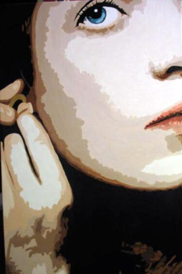 Pintura intitulada "L'avant sortie" por Lady Caviar, Obras de arte originais