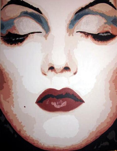 Peinture intitulée "La mouche" par Lady Caviar, Œuvre d'art originale