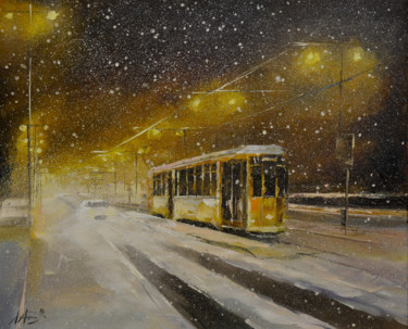 绘画 标题为“Christmas” 由Artem Lozhkin, 原创艺术品, 油