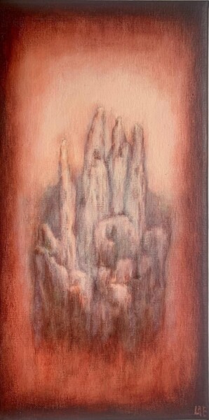 Peinture intitulée "Les Trois Pucelles" par Laetitia Piazzoli, Œuvre d'art originale, Acrylique Monté sur Châssis en bois