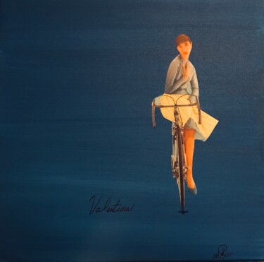 Peinture intitulée "VALENTINA" par Laetitia Douilliez (Artlet), Œuvre d'art originale, Acrylique Monté sur Châssis en bois