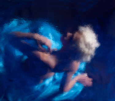Photography titled "Par un soir bleu d'…" by Laetitia Lesaffre, Original Artwork