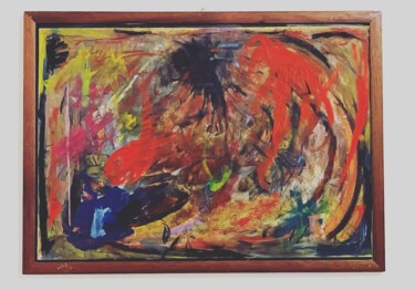 Peinture intitulée "“Sturm und drang”" par Lagall Art, Œuvre d'art originale, Pigments