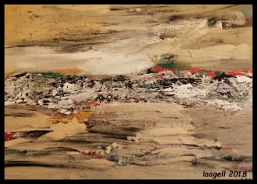 제목이 "nuances sépia"인 미술작품 Lagell로, 원작, 기름
