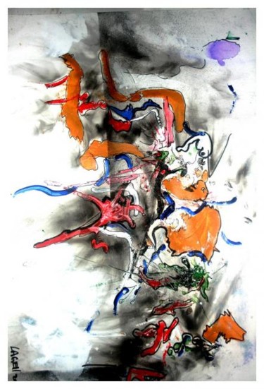 Drawing titled "ascension" by Lagell, Original Artwork