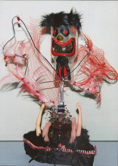 Escultura titulada "LO QUE ELLAS QUIEREN" por Lagloria, Obra de arte original, Plástico