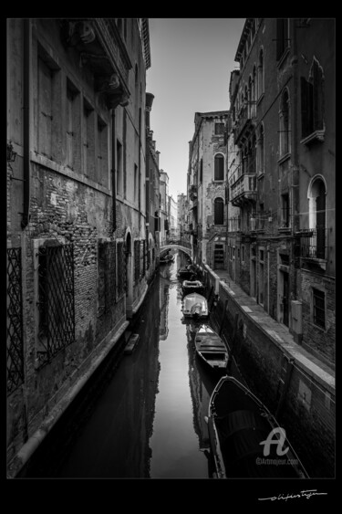 Φωτογραφία με τίτλο "Venise 02" από Robin Pierrestiger, Αυθεντικά έργα τέχνης, Ψηφιακή φωτογραφία Τοποθετήθηκε στο Αλουμίνιο