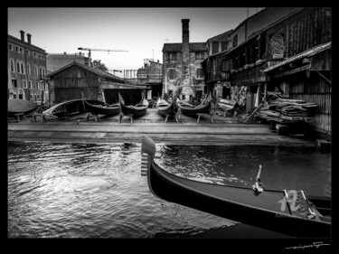 Photographie intitulée "Venise 12" par Robin Pierrestiger, Œuvre d'art originale, Photographie numérique Monté sur Aluminium