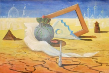 Painting titled "вечность" by Elena Laletina, Original Artwork